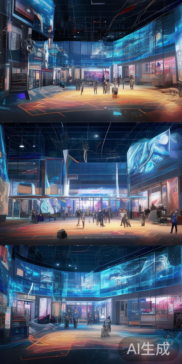 智能科技的融入推动了江南体育娱乐服务的升级。虚拟现