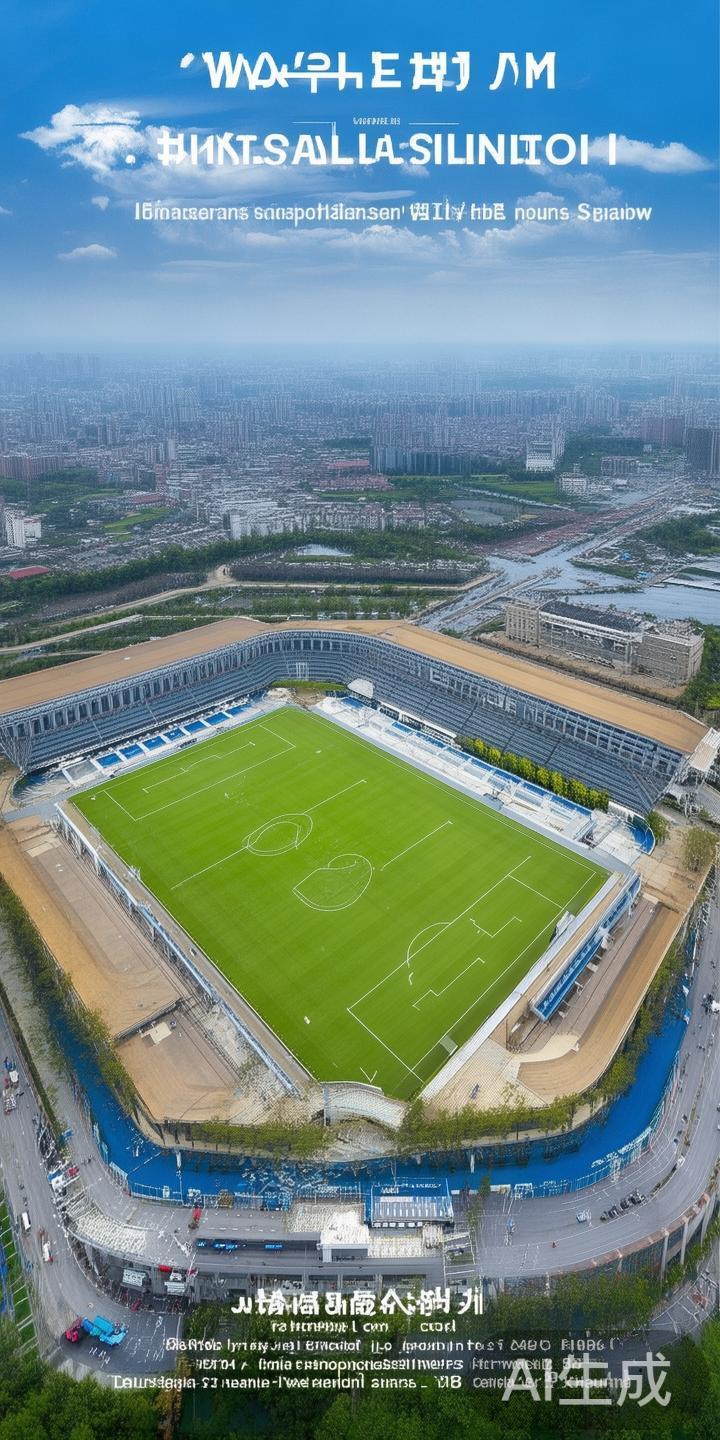 江南体育足球场位于城市核心区域，交通便利，配备了现