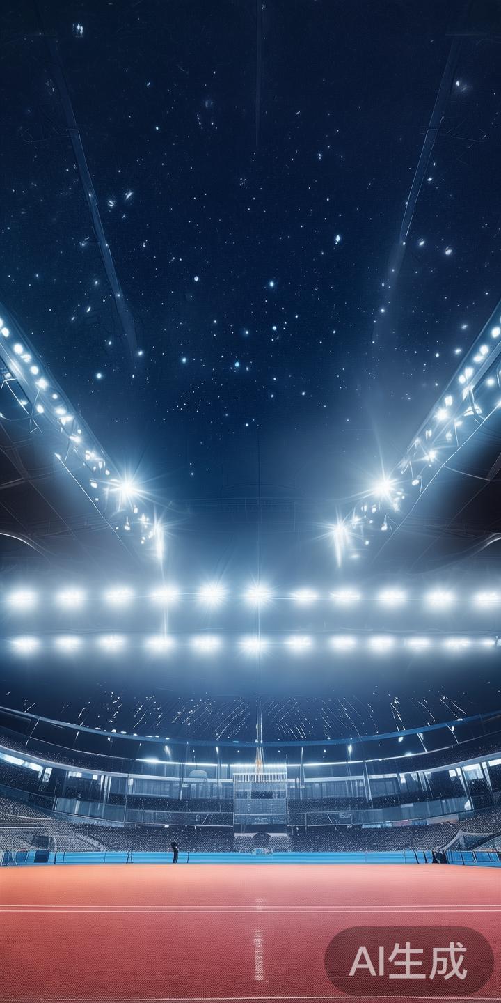 江南体育场夜间赛事灯光系统建设及应用情况详解 1. 高亮度与均匀照明
夜间体育赛事要求场馆具有